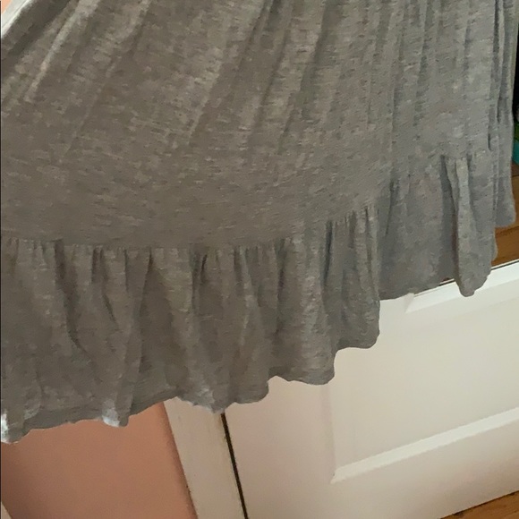 Light Gray Dress with Cream Design Accents - Picture 2 of 8